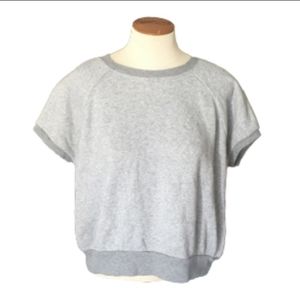 Rag and bone short sleeve crop top